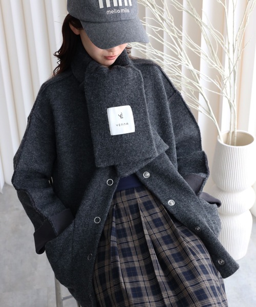 model：164cm. 着用サイズ：FREE