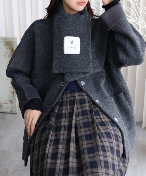 model：164cm. 着用サイズ：FREE