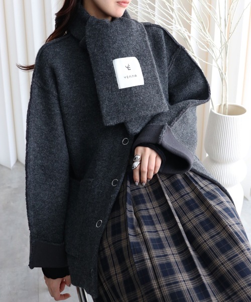 model：164cm. 着用サイズ：FREE