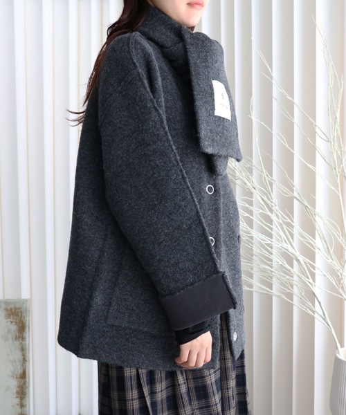 model：164cm. 着用サイズ：FREE