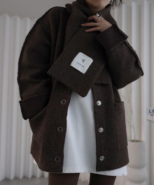 model：155cm. 着用サイズ：FREE