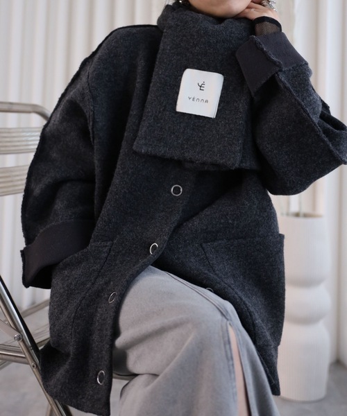 model：155cm. 着用サイズ：FREE