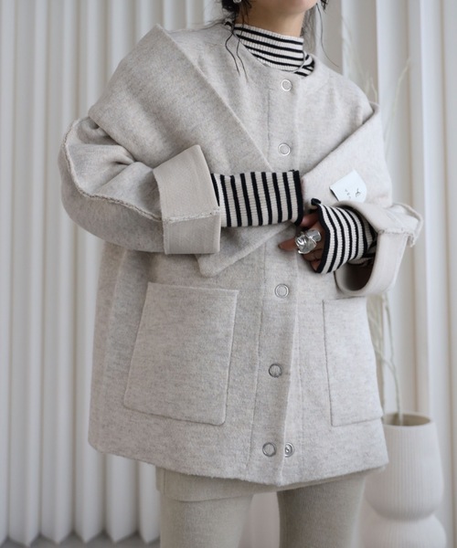 model：155cm. 着用サイズ：FREE