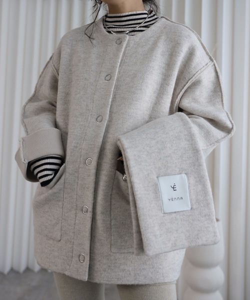 model：155cm. 着用サイズ：FREE