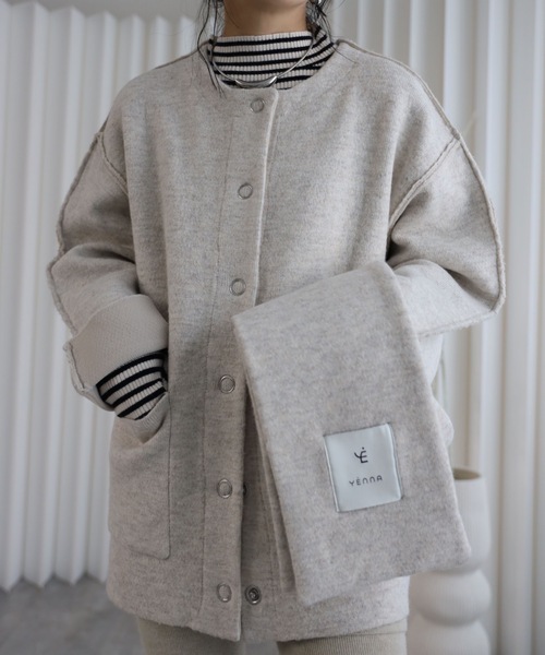 model：155cm. 着用サイズ：FREE
