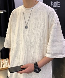 クラッシュ ダメージ オーバーサイズ Tシャツ