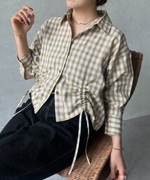 シャツ/ブラウス ショートキャミ キャミソール」に該当する