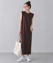 Idnes 肩先カバー リラクシーカットワンピース
