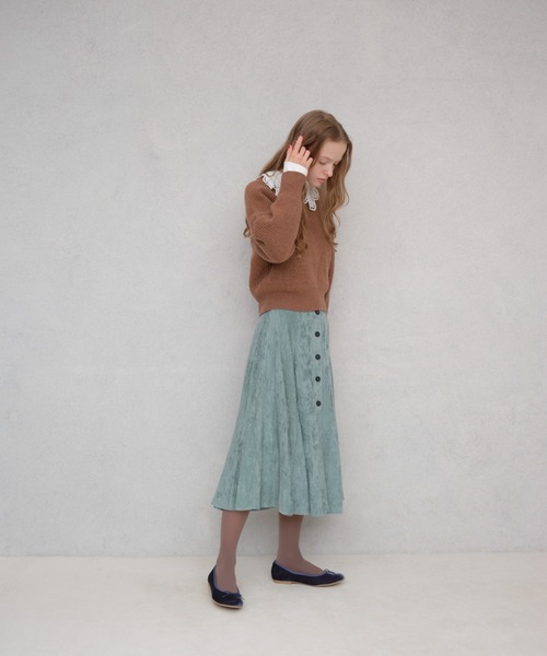 Launa lea ballet（ラウナレア バレエ）の「【25秋冬】ラウンドトゥバレエシューズ(B1613A)（バレエシューズ・レディース・ブルーグレー/ピンク/ベージュ系その他・24.5cm/24.0cm/23.5cm/23.0cm/22.5cm/25.5cm/25.0cm/22.0cm/26.0cm/21.5cm）」の17枚目の写真