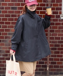 BONLECILL（ボンルシール）の「【撥水】2wayAラインショートトレンチコート（トレンチコート）」