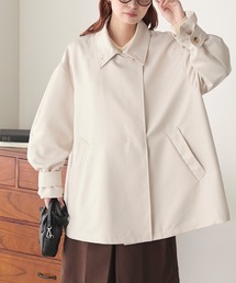 BONLECILL（ボンルシール）の「【撥水】2wayAラインショートトレンチコート（トレンチコート）」