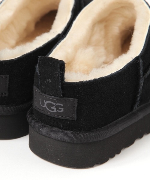 【UGG】新品未使用24㎝ ブラック UGG(アグ)】Classic Micro（その他シューズ）｜UGG（アグ）の