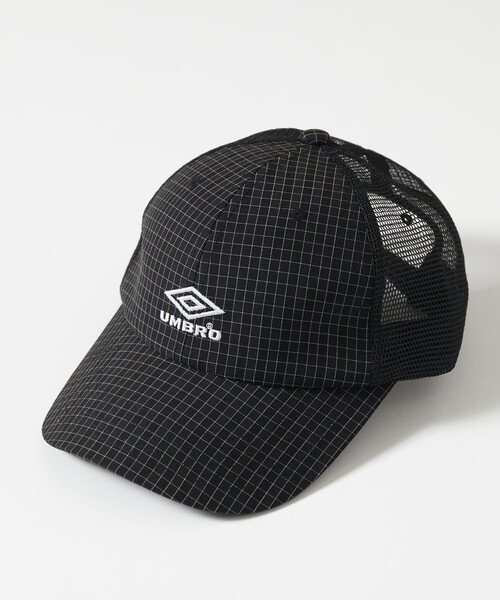 UMBRO(アンブロ)の「UMBRO/アンブロ 【新色追加】SP Mesh Logo Cap/別注 メッシュ ロゴ キャップ(キャップ・メンズ・ブラウン/ブラック系/ネイビー/ホワイト系その他/ホワイト・ONE SIZE)」の6枚目の写真