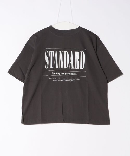 Scrap Book(スクラップブック)の「【Scrap Book】sheerjerseyTee 別注柄STANDARD(Tシャツ/カットソー・レディース・ホワイト/ネイビー/ブラック/ブラウン・FREE)」の8枚目の写真