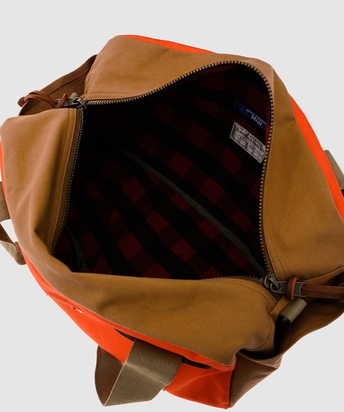 JUNYA WATANABE MAN(ジュンヤワタナベマン)の「「FILSON」 W-NAME COTTON DUFFLE BAG(ドラムバッグ・メンズ・オレンジ系1/オレンジ系2・ONE SIZE)」の12枚目の写真