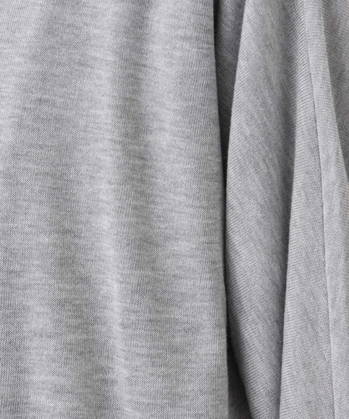 MK MICHEL KLEIN（エムケーミッシェルクラン）の「ドルマン袖カーディガン×半袖プルオーバー ニットアンサンブル/洗える（アンサンブル・レディース・ネイビー/マスタード/ライトグレー・38）」の22枚目の写真