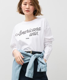 AMERICANA｜アメリカーナのTシャツ/カットソー（ホワイト/白色系