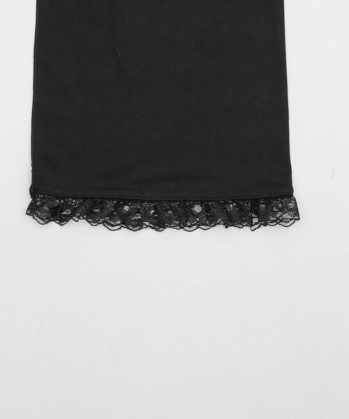 Whinny（ホワイニー）の「Whinny/お姫様のヒザカクシ（レッグウォーマー・レディース・ホワイト/ブラック・FREE）」の17枚目の写真