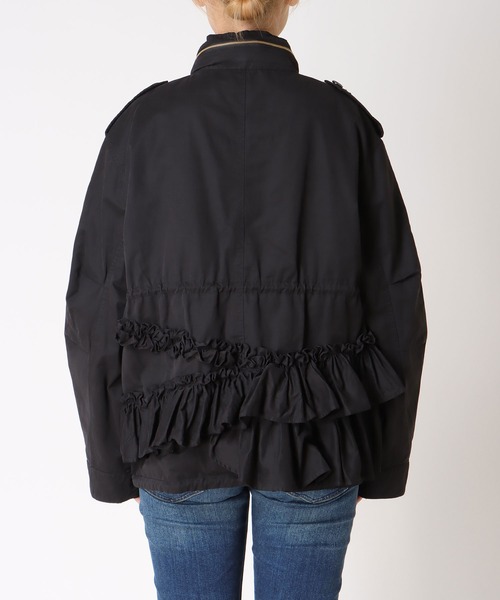 Three Four Time(スリーフォータイム)の「フード付きリバーシブルジャケット(ブルゾン・レディース・ブラック・FREE)」の20枚目の写真