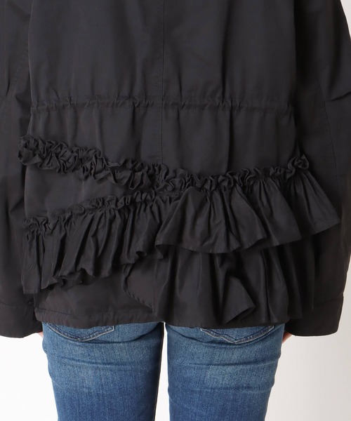 Three Four Time(スリーフォータイム)の「フード付きリバーシブルジャケット(ブルゾン・レディース・ブラック・FREE)」の22枚目の写真