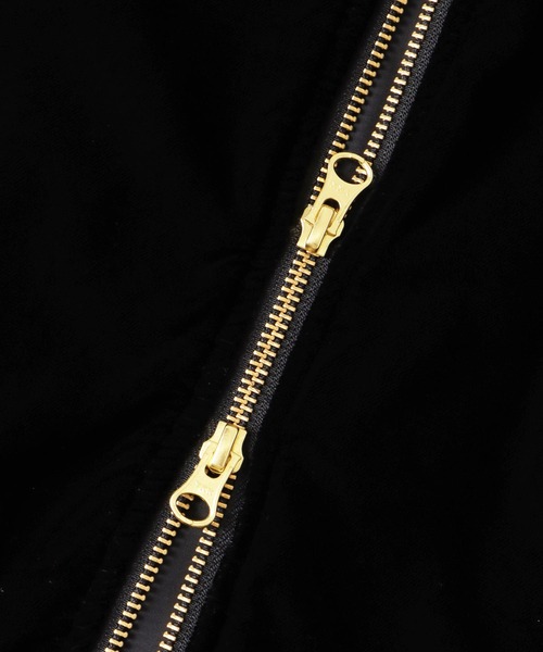 Three Four Time(スリーフォータイム)の「フード付きリバーシブルジャケット(ブルゾン・レディース・ブラック・FREE)」の11枚目の写真