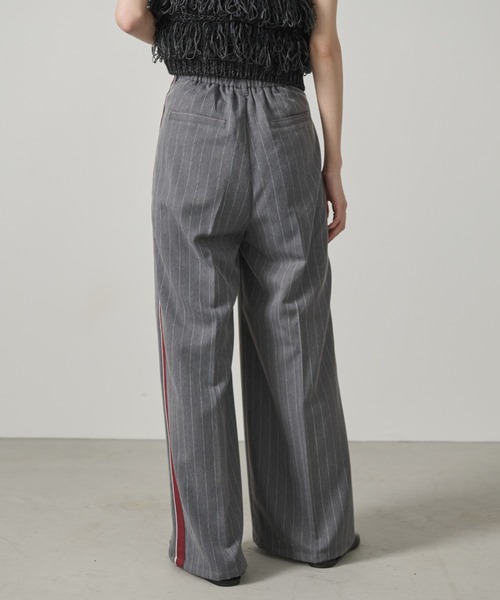 カラーラインヘリンボーンストライプスラックス（スラックス）｜AIC