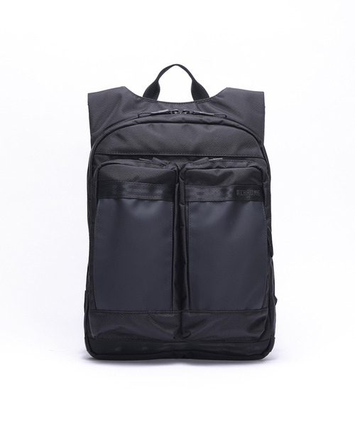 CHROME（クローム）の「［ CHROME / クローム ］AXCEL DAYPACK SLIM BK_BLACK / アクセル デイパック スリム ブラック 耐水 12L バックパック ビジネスバッグ 完全防水ポケット 15インチPC収納（バックパック/リュック・メンズ・ブラック・FREE）」の5枚目の写真