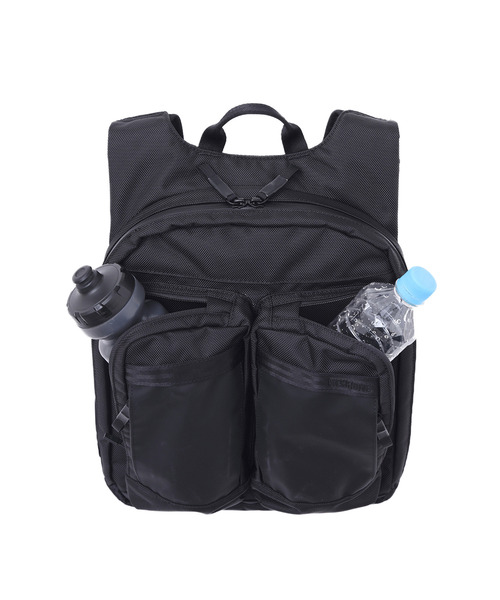 CHROME（クローム）の「［ CHROME / クローム ］AXCEL DAYPACK SLIM BK_BLACK / アクセル デイパック スリム ブラック 耐水 12L バックパック ビジネスバッグ 完全防水ポケット 15インチPC収納（バックパック/リュック・メンズ・ブラック・FREE）」の9枚目の写真
