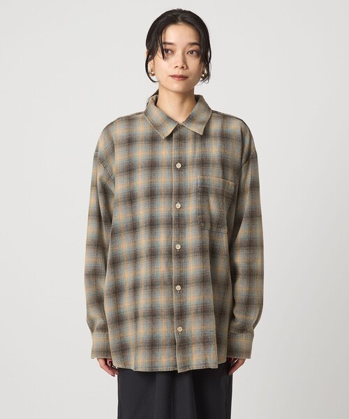 UNIVERSAL PRODUCTS チェック柄シャツ サイズ2 新色追加 チェック柄 シャツ[品番：TLKM0001752]｜T-LINK（ティー