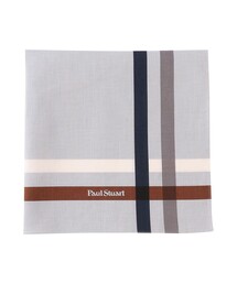 Paul Stuart（ポールスチュアート）の「カラーラインプリントハンカチ（ハンカチ/ハンドタオル）」