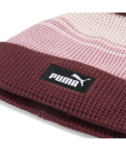 PUMA(プーマ)の「PUMA プーマ ユニセックス ESS ミッドクラウン ポム ビーニー(ニットキャップ/ビーニー・メンズ・ブルー系その他/ピンク系その他2・フリー)」の9枚目の写真