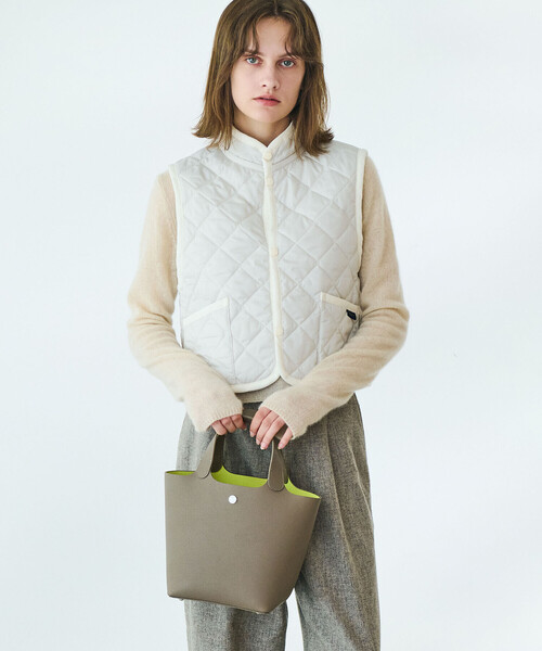 ORCIVAL(オーシバル)の「ORCIVAL | ダブルフェイス レザーハンドバッグ(トートバッグ・レディース・ブラウン系その他/ブラック・-)」の8枚目の写真