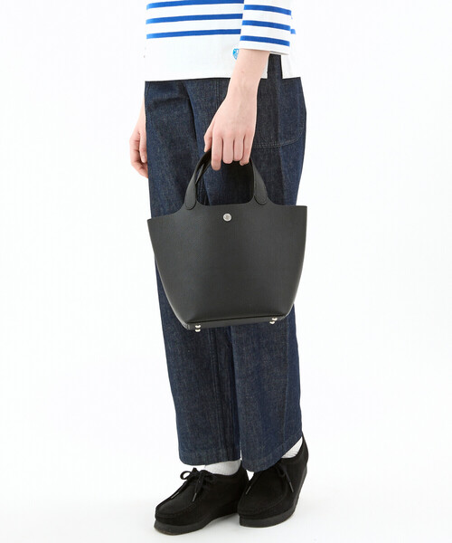 ORCIVAL(オーシバル)の「ORCIVAL | ダブルフェイス レザーハンドバッグ(トートバッグ・レディース・ブラウン系その他/ブラック・-)」の11枚目の写真