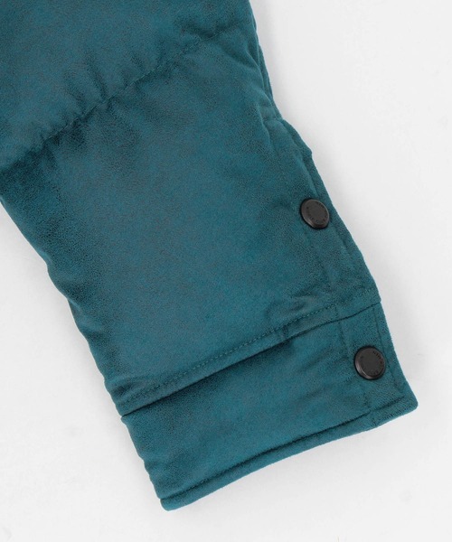 NICOLE CLUB FOR MEN（ニコルクラブフォーメン）の「ムラプリントマイクロクロス ダウンブルゾン（ダウンジャケット/コート・メンズ・レッド系その他/ネイビー/オレンジ/ブルー系その他/オフホワイト/ブラック・XX-LARGE/X-LARGE/LARGE/MEDIUM）」の22枚目の写真