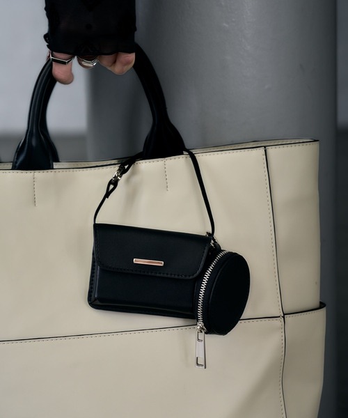 HARE（ハレ）の「マルチミニウォレット(HARE)（財布・レディース・ブラック/ブラウン・FREE）」の7枚目の写真