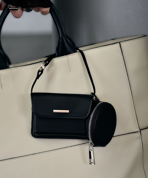 HARE（ハレ）の「マルチミニウォレット(HARE)（財布・レディース・ブラック/ブラウン・FREE）」の8枚目の写真