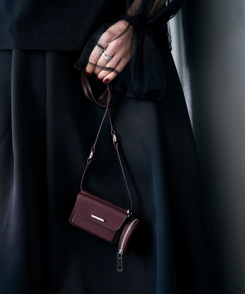 HARE（ハレ）の「マルチミニウォレット(HARE)（財布・レディース・ブラック/ブラウン・FREE）」の14枚目の写真