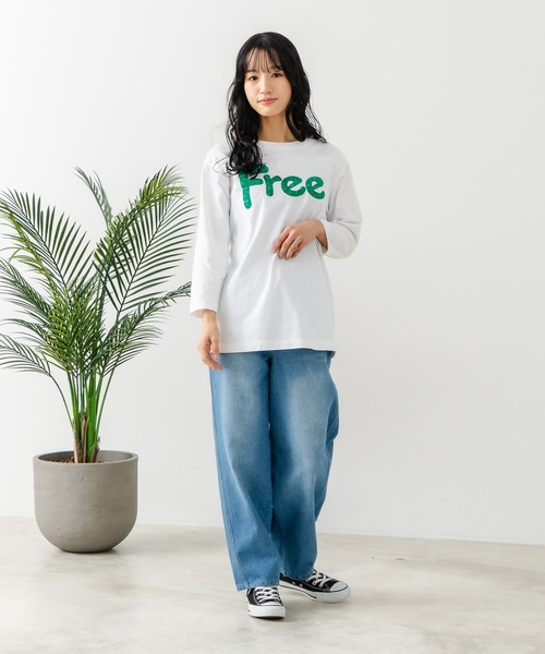 fort point(フォーポイント)の「【C-FORT POINT/フォートポイント】【腰の位置を高く見せスタイルアップ効果も◎】デニムカーブパンツ 腰回りすっきりシルエット デイリーカジュアル(デニムパンツ・レディース・スカイブルー/ブラック/ネイビー/ケミカルウォッシュ・MEDIUM/LARGE)」の5枚目の写真