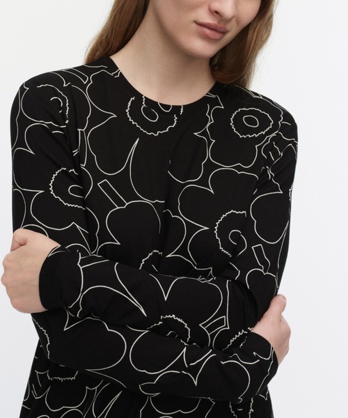 Sh Kolmin Piirto Unikko / Dress（ワンピース）｜marimekko