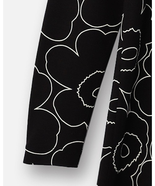 marimekko（マリメッコ）の「Sh Kolmin Piirto Unikko / Dress（ワンピース・レディース・ブラック・LARGE/MEDIUM/SMALL/X-SMALL）」の8枚目の写真