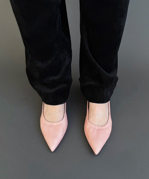 EDIT. FOR LULU（エディットフォールル）の「【CORSO ROMA 9/コルソローマノーヴェ】ギャザーパンプス（パンプス・レディース・ブラウン/ピンク・38/35/36/37）」の11枚目の写真