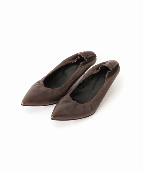 EDIT. FOR LULU（エディットフォールル）の「【CORSO ROMA 9/コルソローマノーヴェ】ギャザーパンプス（パンプス・レディース・ブラウン/ピンク・38/35/36/37）」の14枚目の写真