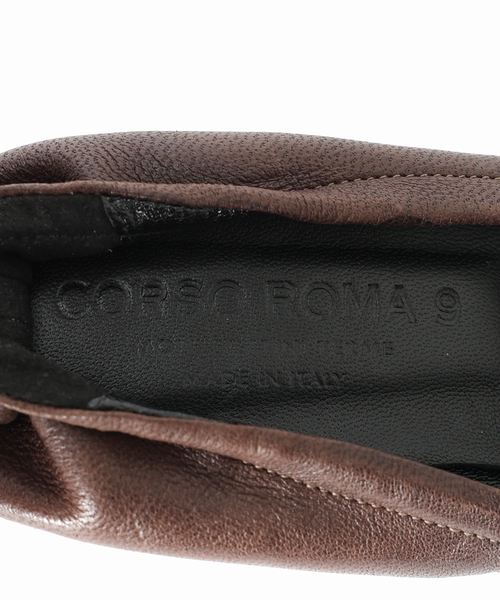 EDIT. FOR LULU（エディットフォールル）の「【CORSO ROMA 9/コルソローマノーヴェ】ギャザーパンプス（パンプス・レディース・ブラウン/ピンク・38/35/36/37）」の18枚目の写真