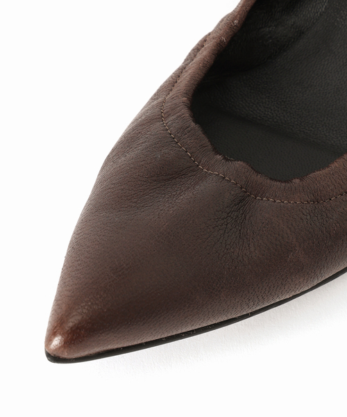 EDIT. FOR LULU（エディットフォールル）の「【CORSO ROMA 9/コルソローマノーヴェ】ギャザーパンプス（パンプス・レディース・ブラウン/ピンク・38/35/36/37）」の22枚目の写真