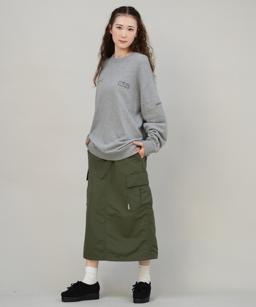 Manhattan Portage（マンハッタンポーテージ）の「Manhattan Portage/マンハッタンポーテージ スウェット トレーナー MP-M598（スウェット・レディース・ブラック/ヘザーグレー/ヘザーチャコール/ライトグリーン・S/M/L）」の11枚目の写真