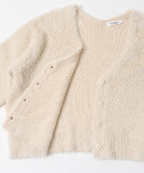 H*i様 【人気商品】WフェイスZIPカーディガン　ホワイト 人気アイテム再入荷】WフェイスZIPカーディガン | CAPRICIEUX LE