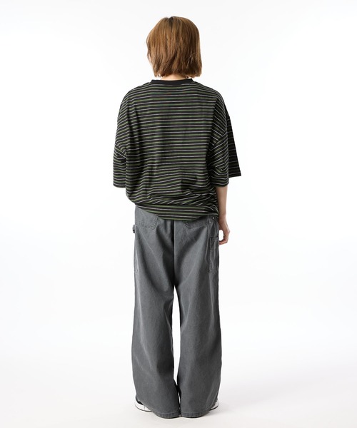 MULTI BORDER S/S TEE（Tシャツ/カットソー）｜meltum（メルタム）の