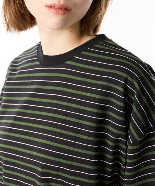 MULTI BORDER S/S TEE（Tシャツ/カットソー）｜meltum（メルタム）の