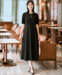 7days Life Styling（セブンデイズライフスタイリング）の「【レディーススーツ】セットアップ対応半袖ワンピース（上下別売・カノコジャージーシリーズ）（スーツセット・レディース）」