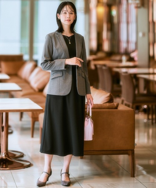 7days Life Styling(セブンデイズライフスタイリング)の「セットアップ対応半袖ワンピース(ワンピース・レディース・ネイビー/ブラック・3L/4L/5L/L/LL/6L/M/S)」の9枚目の写真